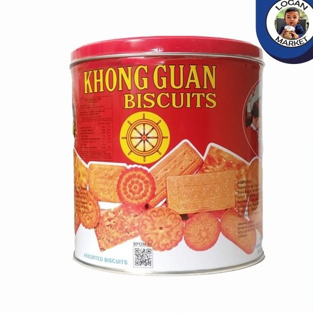 

Khong Guan Biskuit Khongguan Kaleng Assorted 650Gr 650Gram 650 Gram