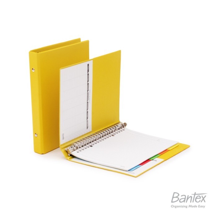 

Sale Bantex School Binder A5 1324 Multiring / Buku Loose Leaf 20 Ring Besi