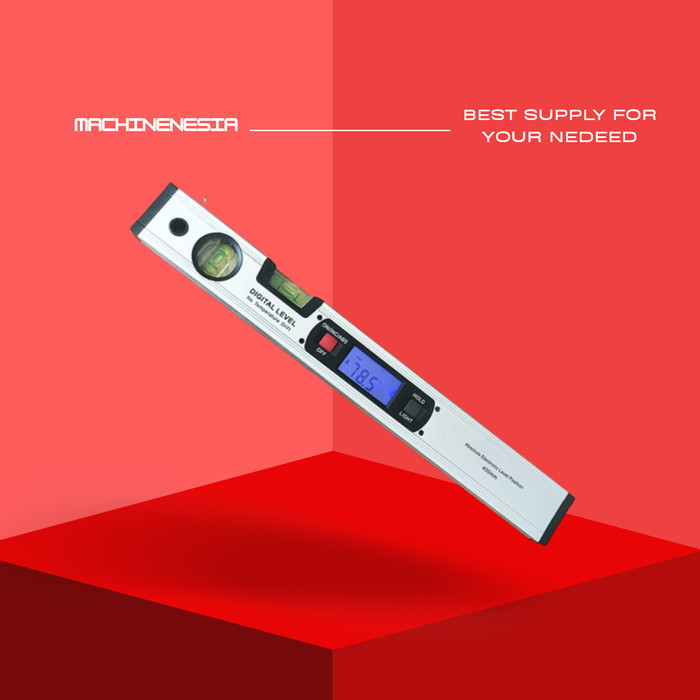 Terbaru Waterpass Digital / Penggaris Pengukur Sudut / Meteran Digital 400Mm