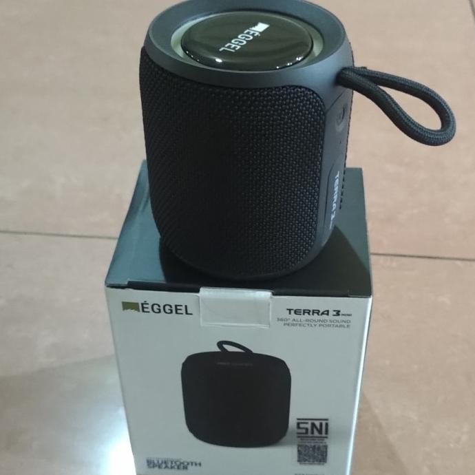 [ Rey Acc ] Eggel Tera 3 Mini Speaker Bluetooth Portable Waterproof Original Resmi