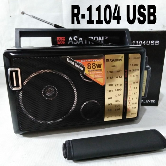 Termurah Asatron R1104 Usb Radio Portable