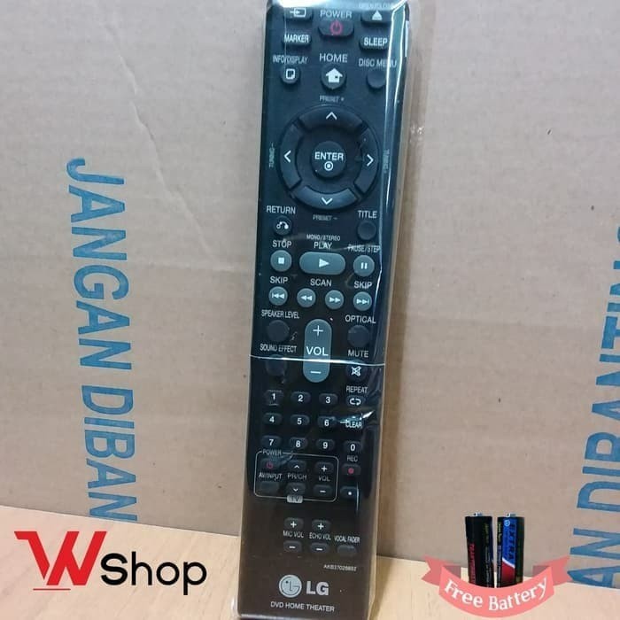 Terbaru Remot Dvd Home Theater Lg Original Remote B