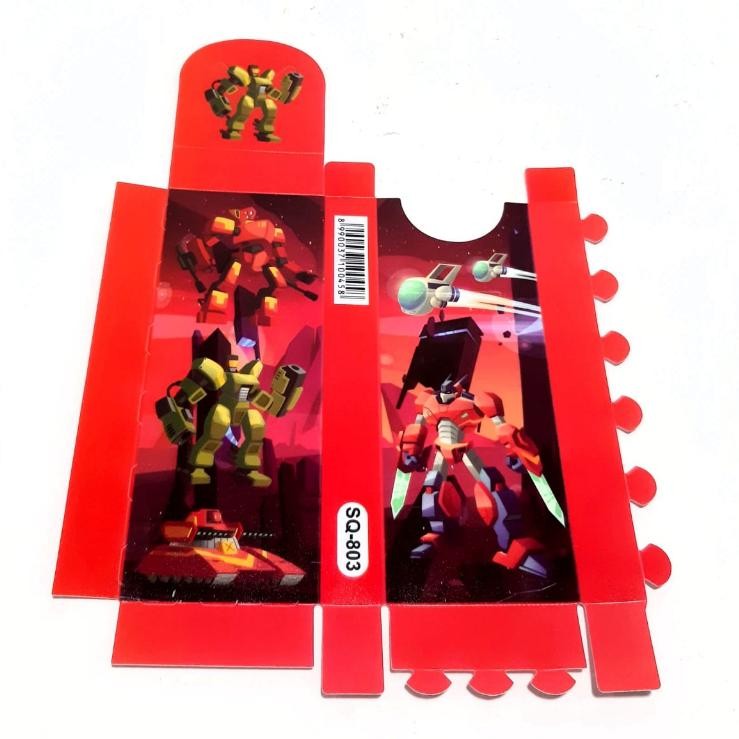 

gr-8 Harga Grosir ( 1Packs /12pcs ) Kotak Pensil Mika Rakit 20X8X3cm karakter + Kantong plastik Viral