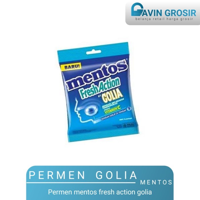 

Permen mentos fresh action by golia