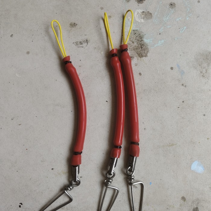 Cuci Gudang Rubber Bungge Snap Swivel Karet Speargun Spearfising Tembak Ikan Padox