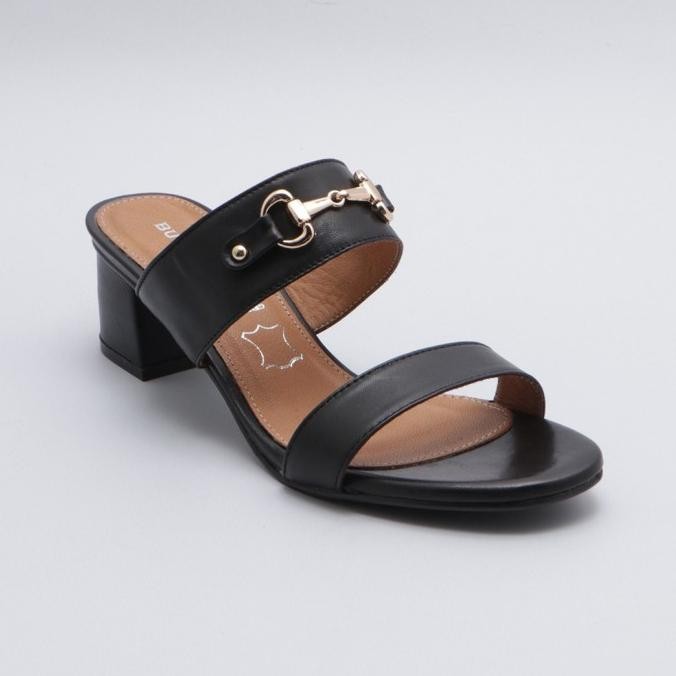 BUCCHERI SANDAL WANITA CAPRICE BLACK SEPATU SANDAL HIGH HEELS HEEL HAK 2CM 3CM 5CM SHOES KANTOR WANI