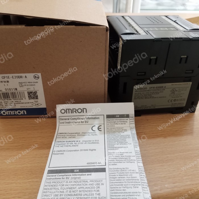 NEW SALE Omron PLC Cp1E-E20DR-A plc omron cp1e-e20dra