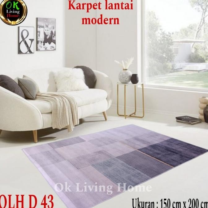 karpet lantai 150x200, karpet modern , karpet permadani