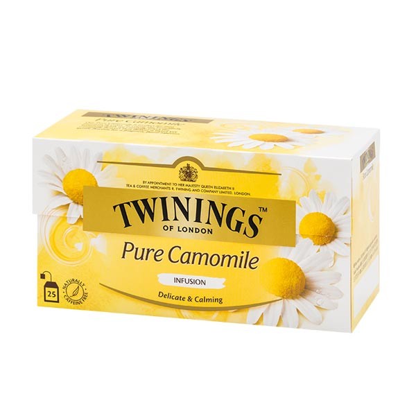 

TWININGS PURE CAMOMILE 25 PCS X 2 GR