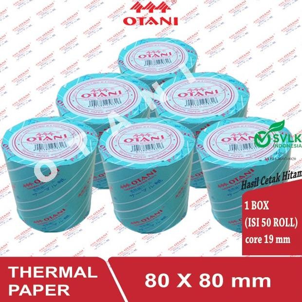

BEBAS ONGKIR - Thermal Paper Otani 80x80 mm
