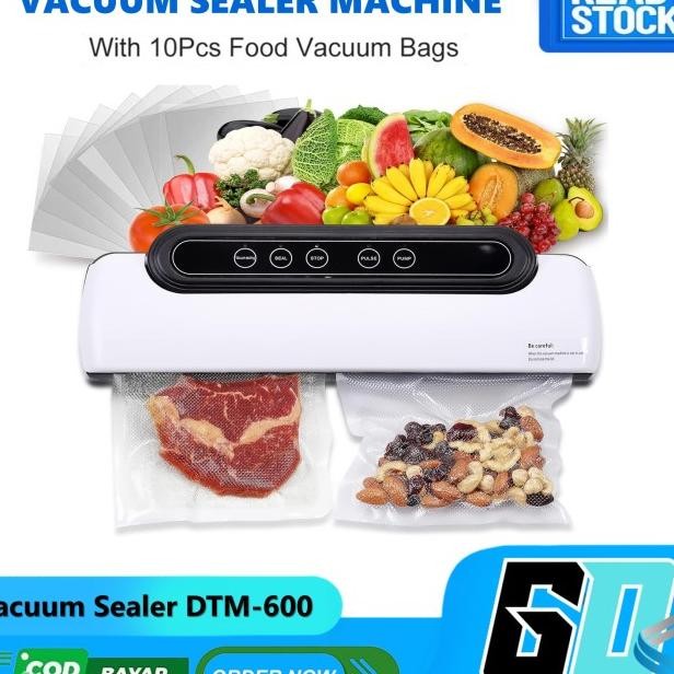 Mesin Vacuum Sealer Vacum Food Vaccum Alat Vakum Makanan Press Plastik