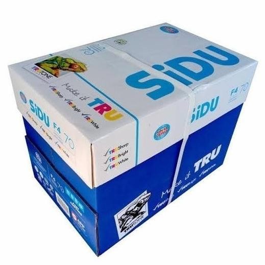 

TERMURAH - SIDU F4 70 BOX Kertas HVS Folio Sinar Dunia 70 gsm