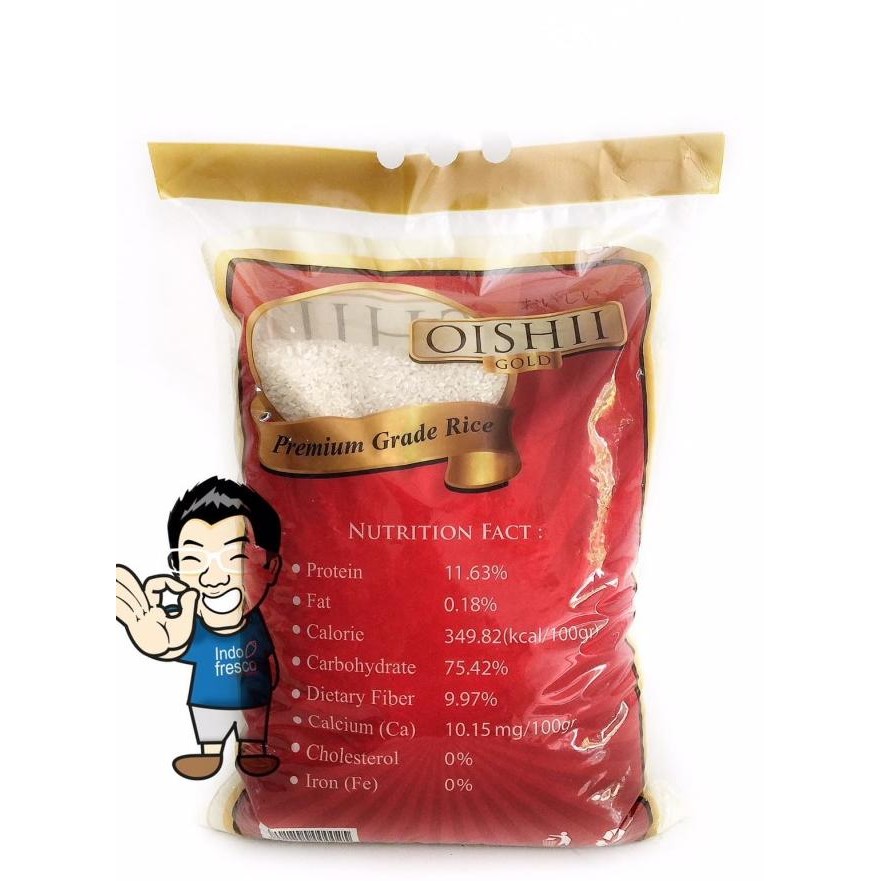 

Oishii Gold Rice- Beras Jepang 5Kg