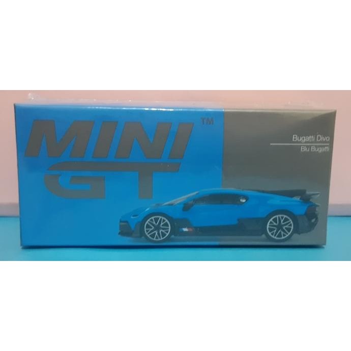 MiniGT Mini GT 601 Bugatti Divo Blu Bugatti