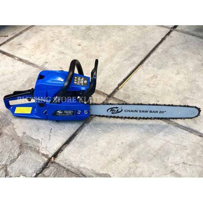 favorit] MESIN GERGAJI KAYU / CHAINSAW 20 INCH / SENSO 20 INCH