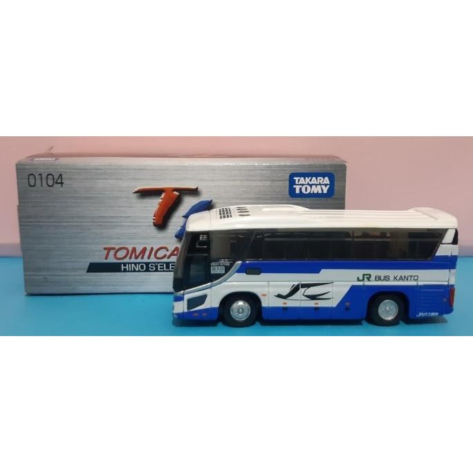 Tomica Takara Tomy Tomica Limited 0104 Hino S'Elega (JR Bus Kanto) 02