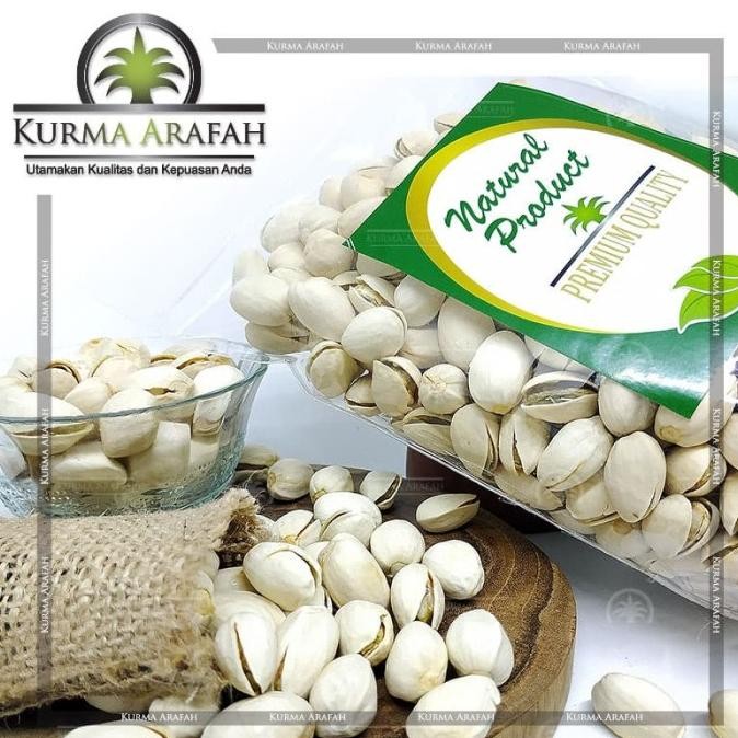 

kacang pistachio 1 kg fustuk camilan sehat Import Kacang Arab TF