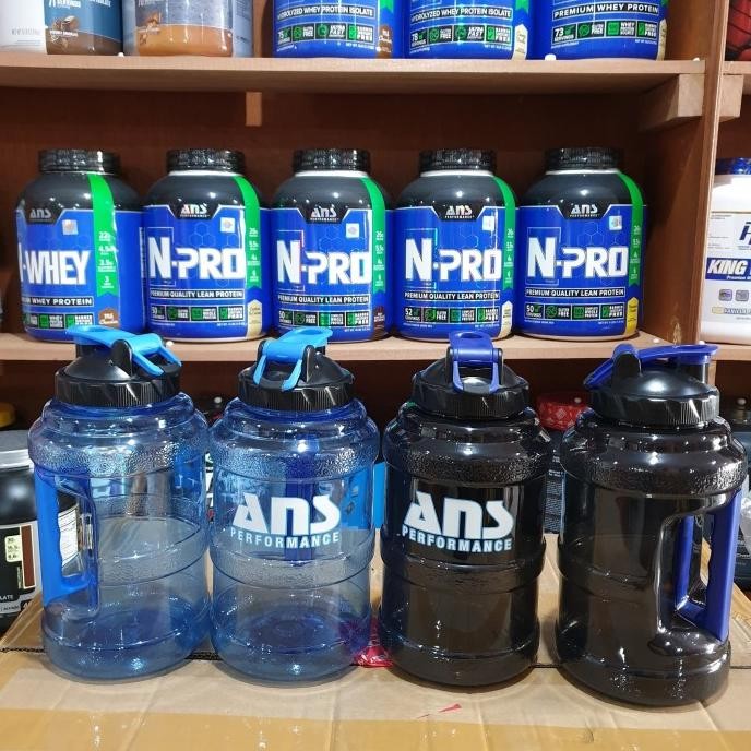 shaker ANS 2.5liter botol minum ANS lebih gede dari Lock & lock