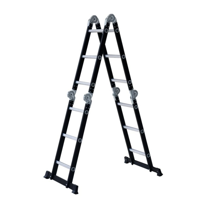 Tangga Lipat Aluminium KRISBOW 3.3 Meter Tangga Multi Fungsi