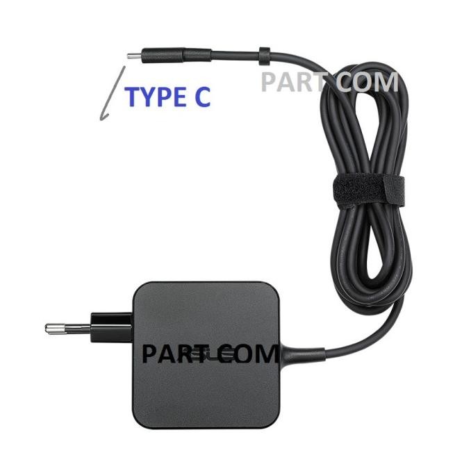 Baru Adaptor Charger Laptop Asus 65W Usb Type C Original Promo