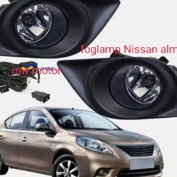 FOGLAMP NISSAN ALMERA 2012 2015