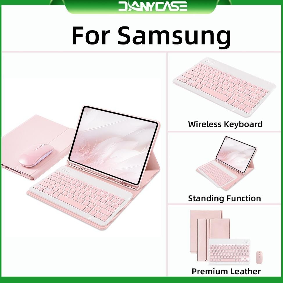 Er - Tablet Cover With Keyboard Mouse For Samsung Galaxy Tab A9 Plus Case Samsung Tab S6 Lite Keyboa