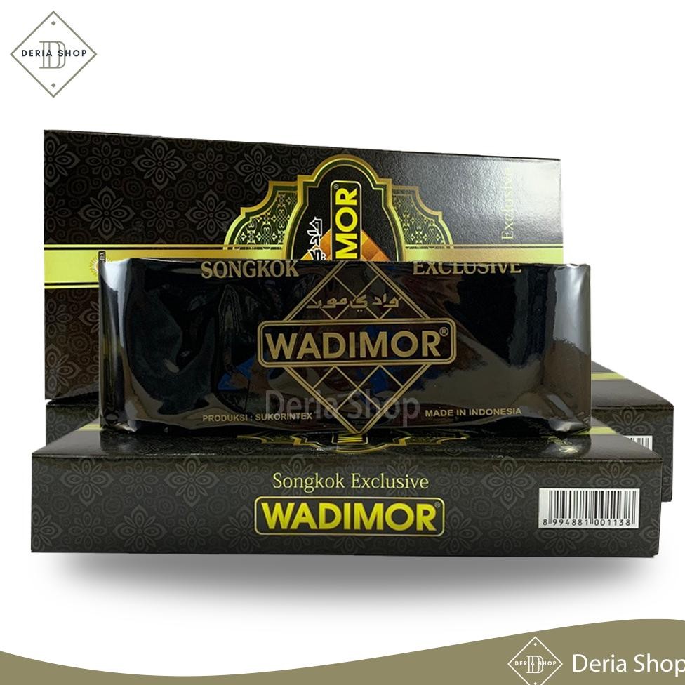 rwe-45 Peci Wadimor AC Non AC Tinggi 7 8 9 10 Original Peci Solat Hitam Pria Dewasa Kopiah Sholat An