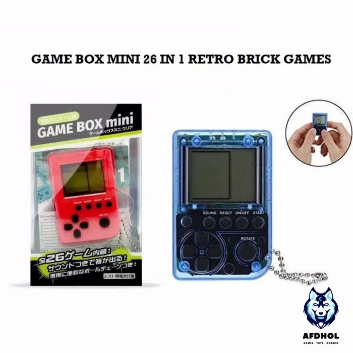 Game box Mini 26in1 Brick Games Retro Fc Sup Gameboy Tetris Gamebox