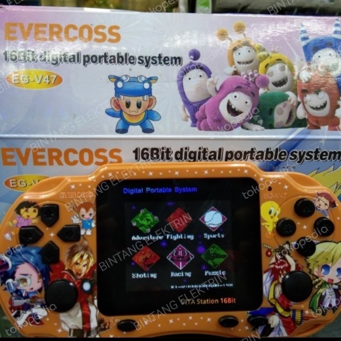 GAME BOY NITENDO SEGA WISHGAME EVERCOSS EG-V47 PSP P2P