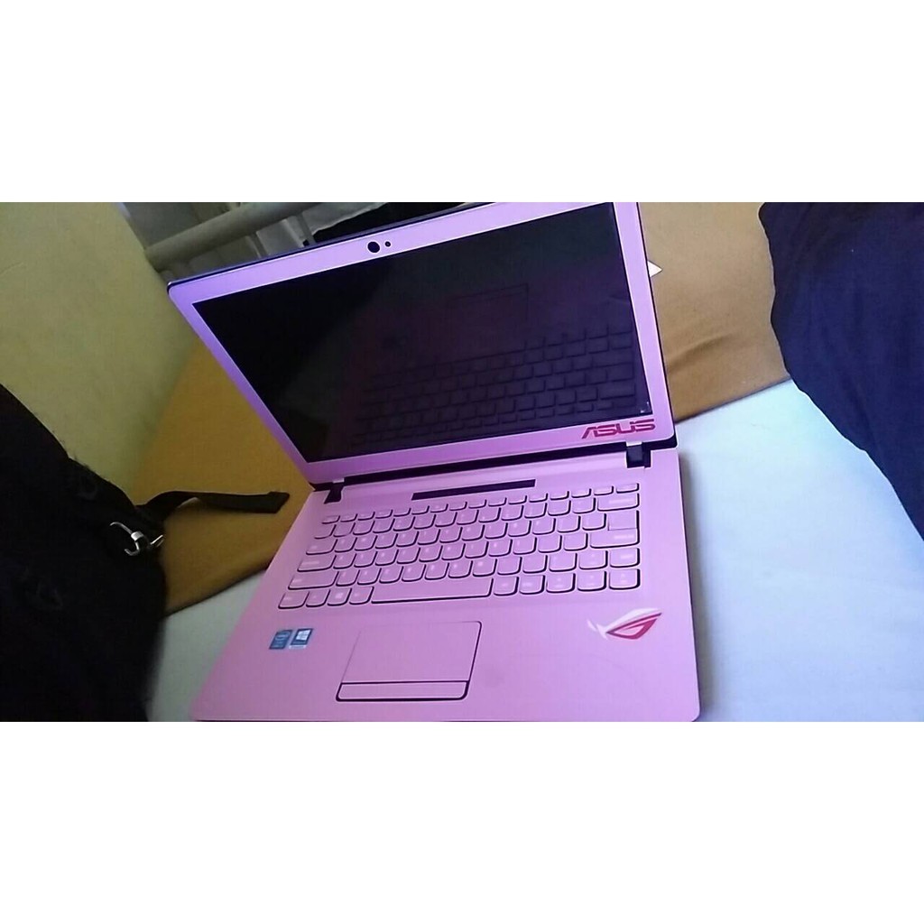 *2Piece* Laptop Lenovo Ideapad 110 Pink Cute Garskin Stiker Casing Custom Bebas Dan Bayar Ditempat