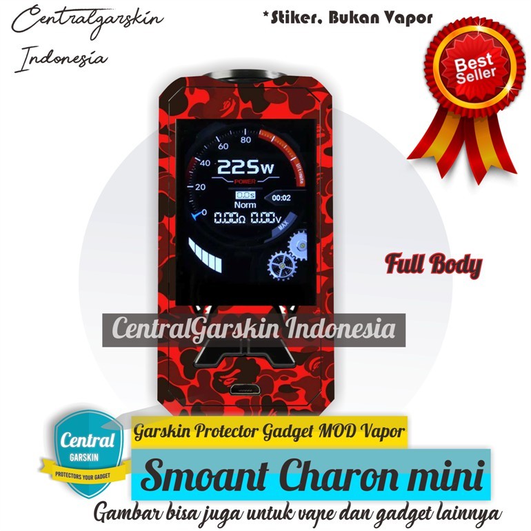 (Double) Charon Mini Bape Garskin Premium Kece Custom Gratis Bisa COD