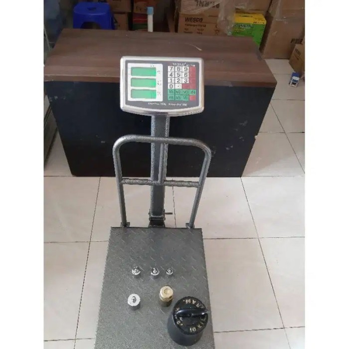 Terbaru PROMO TIMBANGAN duduk digital 150 KG / 150kg NANKAI harga 100kg ORI