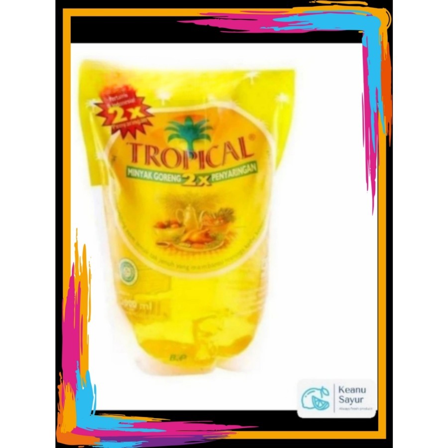 

minyak goreng tropical - 2 liter