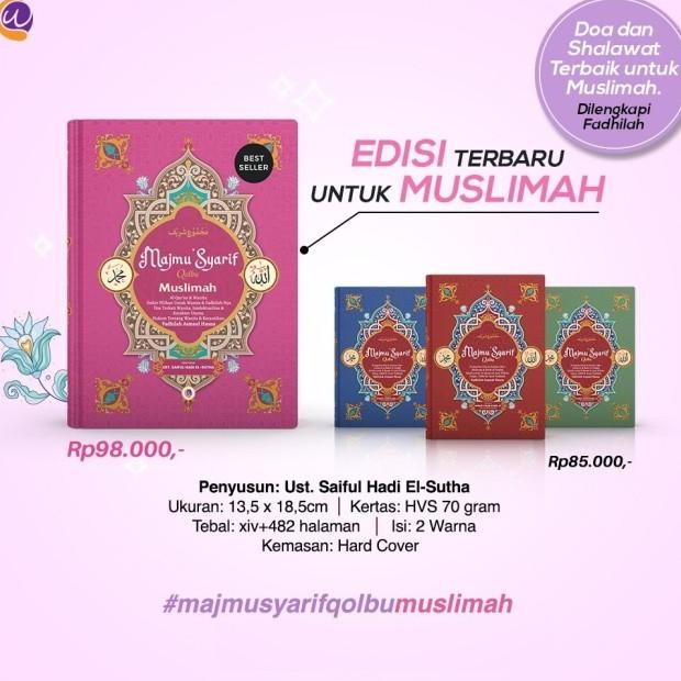 

Ready !!! Kitab Majmu' Syarif Qolbu Exclusive Hardcover - Wahyu Qolbu