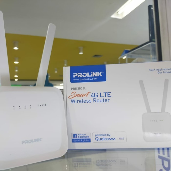 TERBARU PROLiNK PRN3006L PRN-3006L 4G LTE Fixed Wi-Fi Router Prolink