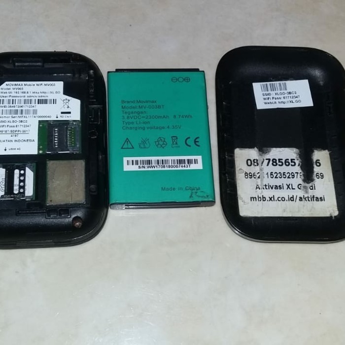 TERBARU xl go mifi MV003 Unlock (Black)