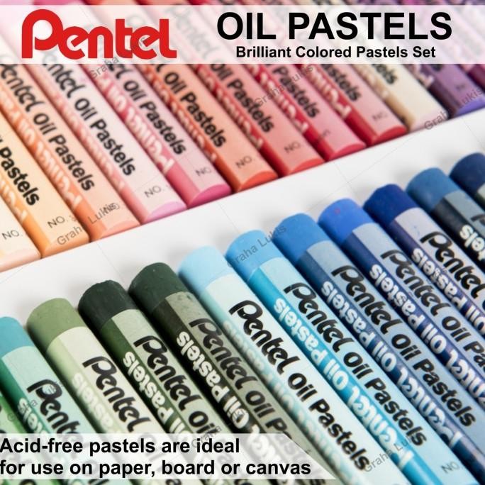 

Crayon Pentel Oil Pastels 50 Warna Original Dan Terpercaya