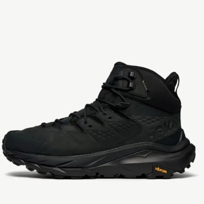 promooo HOKA Kaha 2 GTX Hiking Shoes Men's Full Black Boots