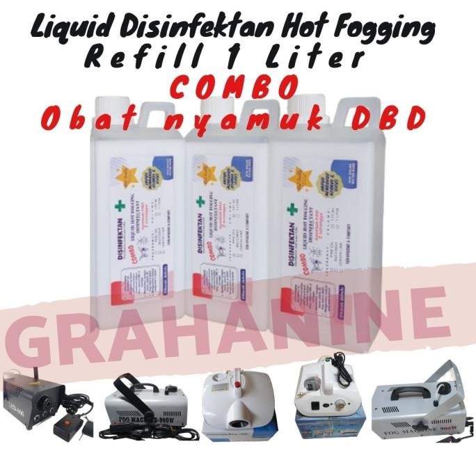 Liquid Cairan Fogging Disinfektan Dgn Obat Nyamuk Dbd
