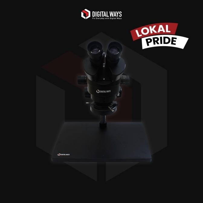 Mikroskop Digital Ways | Microscope Binokuler Dw-Bc-X Black Murah Berkualitas