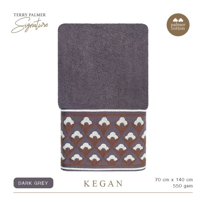 TERRY PALMER BATH TOWEL - SIGNATURE - KEGAN