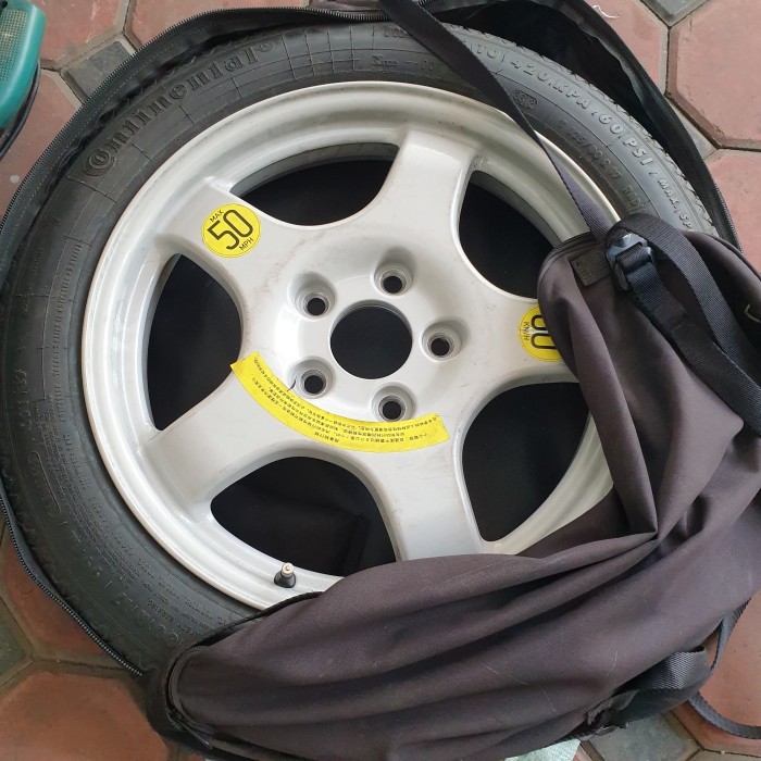 VELG BAN SEREP CADANGAN TEMPORARY BMW RING R15 R17 5X120