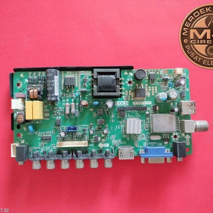 MB MAINBOARD MODULE MESIN TV SANKEN SLE-241HDJ