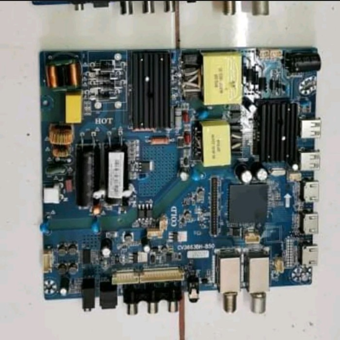 MB MAINBOARD MESIN TV POLYTRON 43TS153 PLD43TS153
