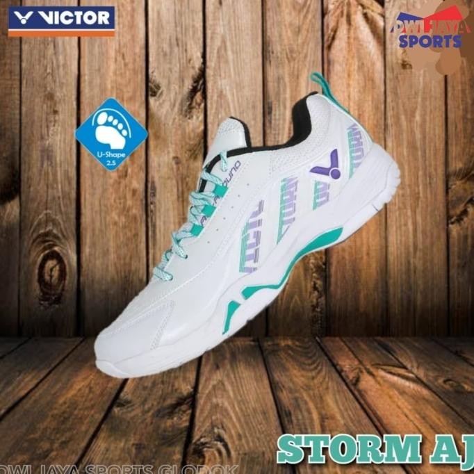 SEPATU BADMINTON VICTOR STORM AJ | BADMINTON SHOES STORM AJ | VICTOR STORM AJ 2710T