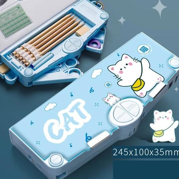 

Sale HM28 Kotak Pensil Serbaguna Tempat Kotak Pensil Mekanik Multifungsi Murah