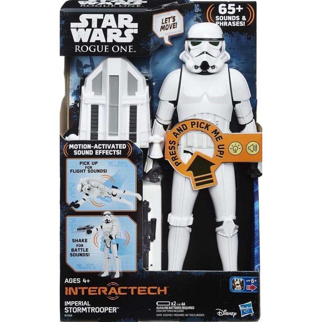 Star Wars Rogue One Interactech Imperial STORMTROOPER Figure Hasbro