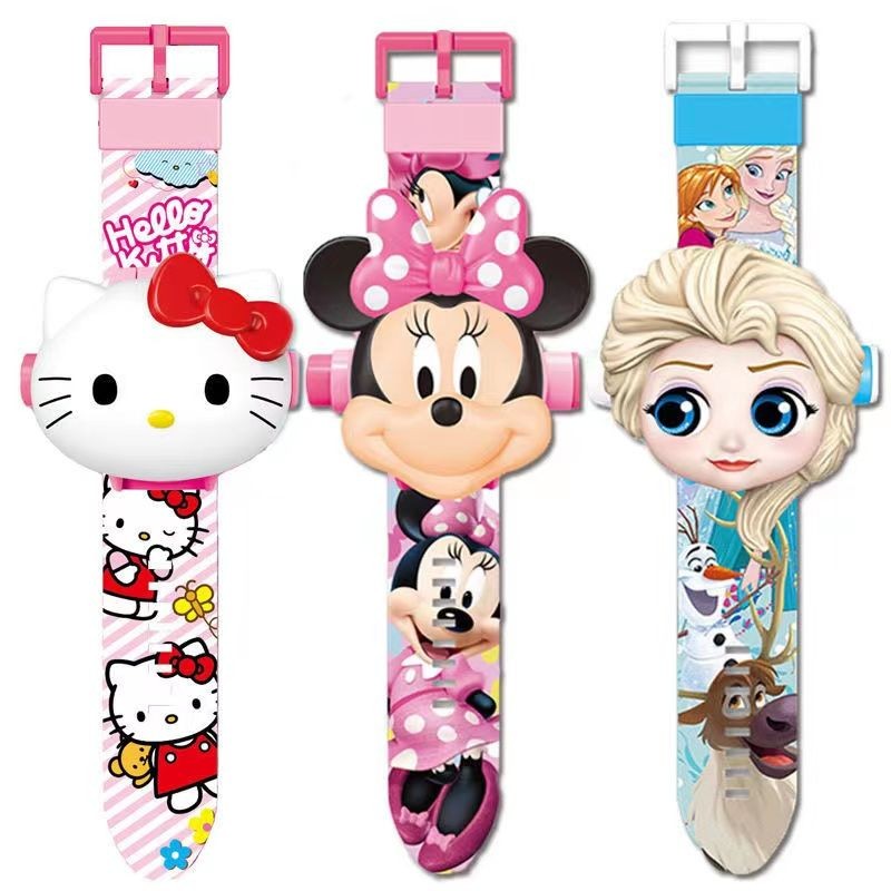 

Jam Tangan Mainan Anak Proyeksi Jam Elektronik Mainan