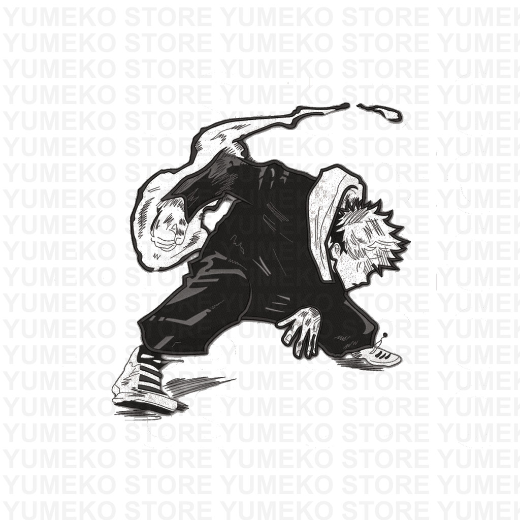 Kaos Bordir Anime - Itadori Yuuji | Jujutsu Kaisen