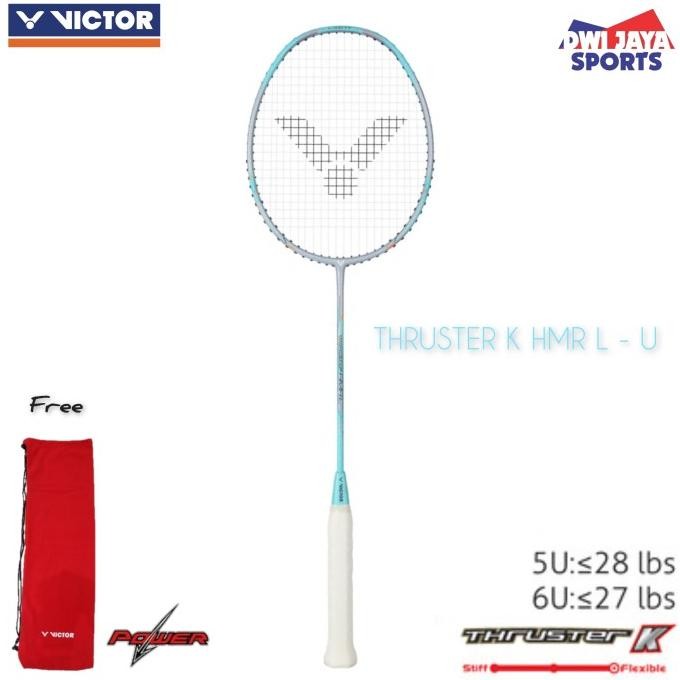 RAKET BADMINTON VICTOR THRUSTER K HMR L U | RAKET VICTOR THRUSTER HMR L | VICTOR THRUSTER HMRL 2710T